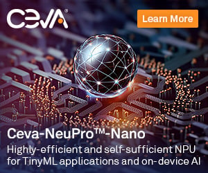 Ceva-NeuPro Nano: IP for TinyML in the AIoT
